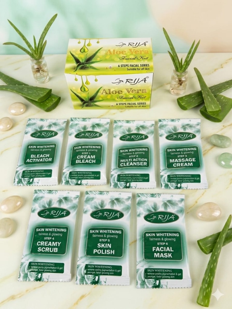RIJA Aloe Vera 6 Step Facial Kit