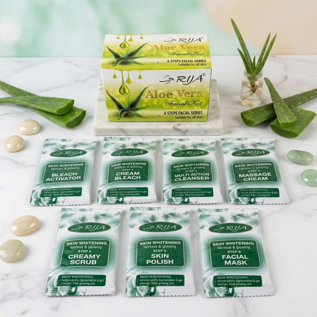 RIJA Aloe Vera 6 Step Facial Kit