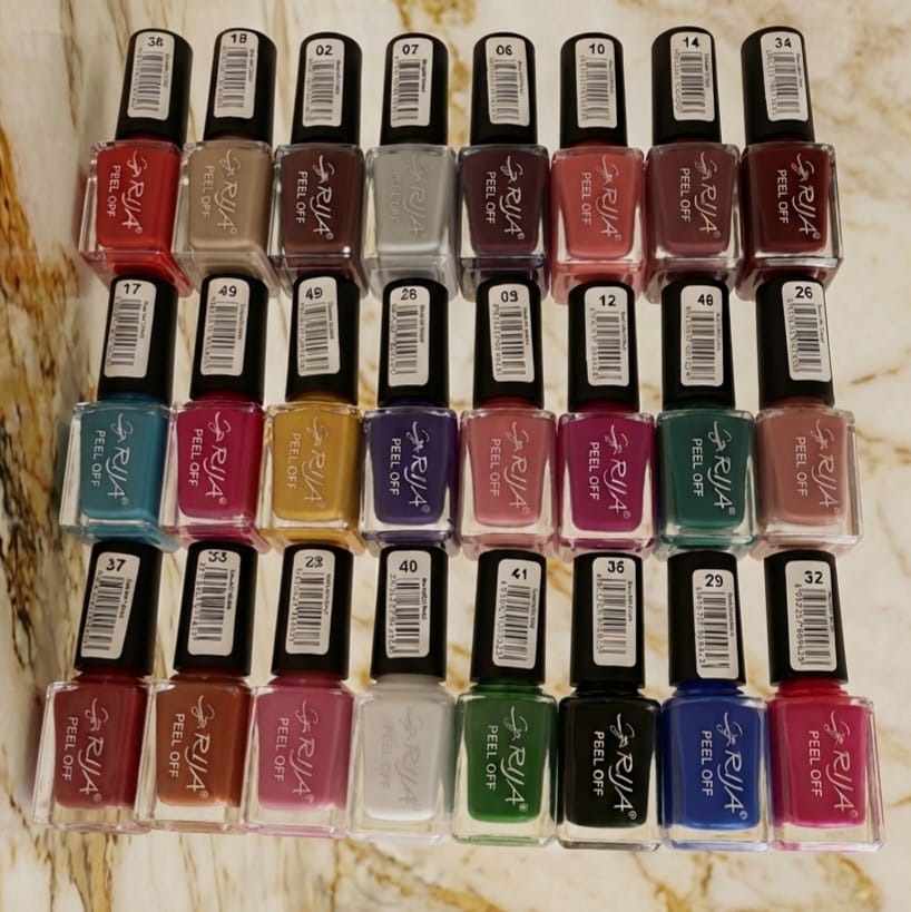 RIJA Peel Off Nail Polish (24 Shades)