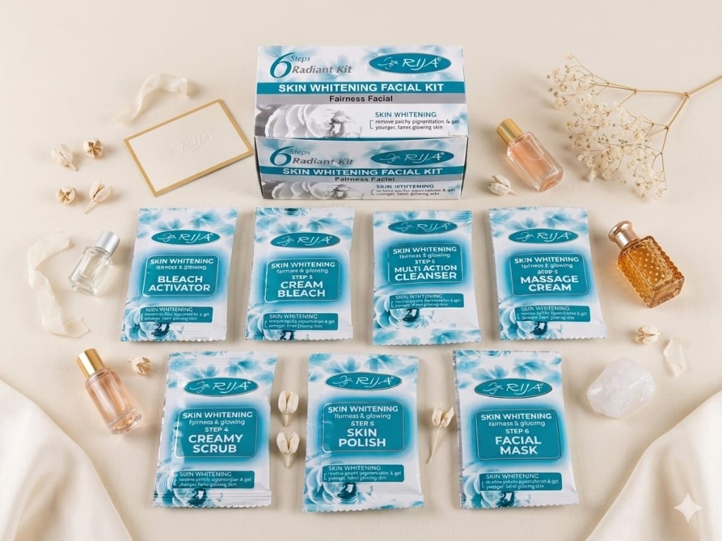 RIJA Whitening 6 Step Facial Kit