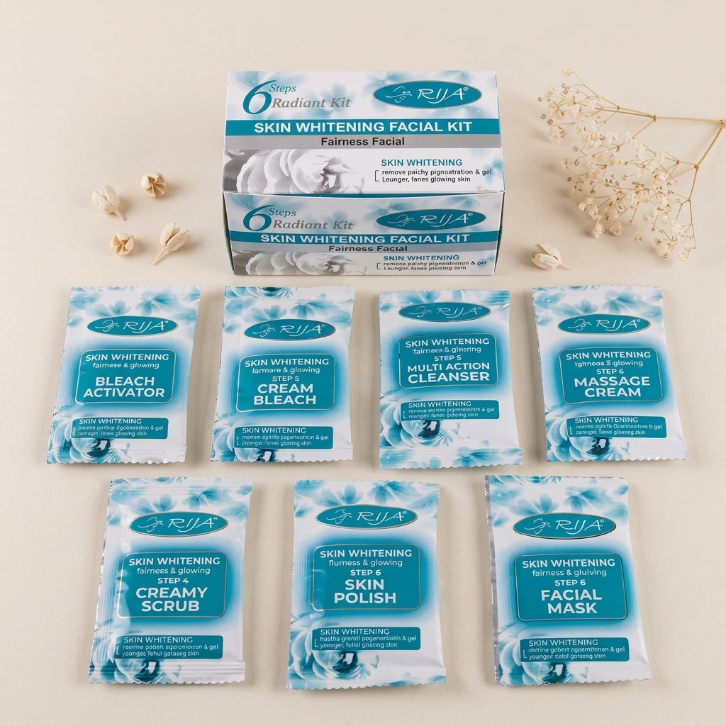 RIJA Whitening 6 Step Facial Kit